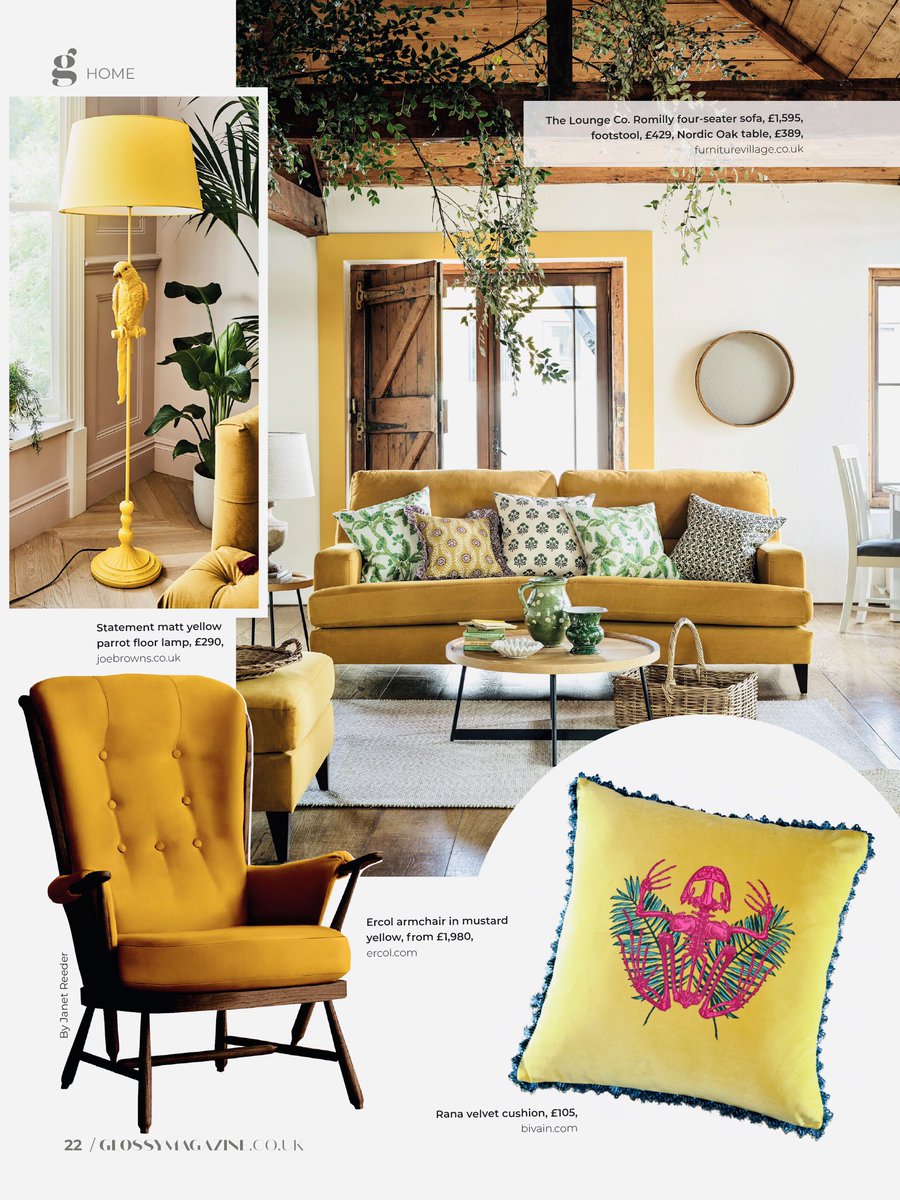 TwistedgiftedPR's tweet photo. Latest Glossy #Magazine page design... Lovely and bright #summer is on the way 💛💛💛 https://t.co/9lUc49lpv6
