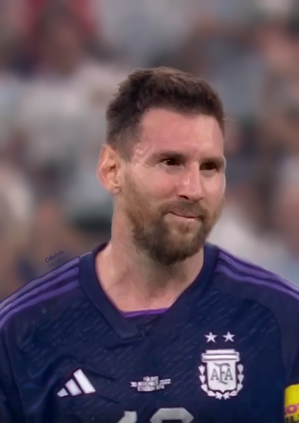 ArtOdorisio's tweet photo. Después de 4 meses al fin pude terminar mi primer Messi en digital y el numero nosecuanto desde que empecé a pintar (10 años). https://t.co/5JH6ejCPa8