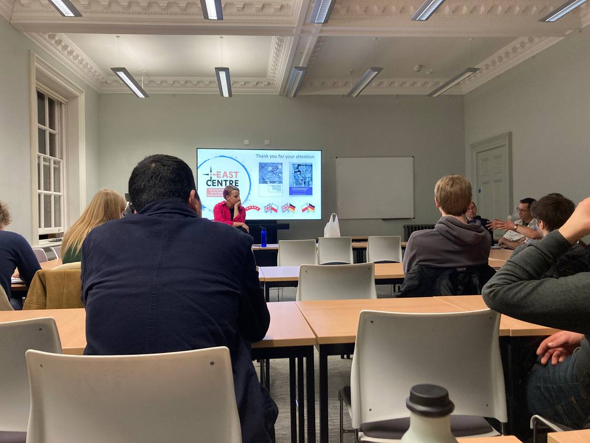 UEA History (@uea_history) on Twitter photo The East Centre Research Seminar welcomed our erstwhile UEA colleague, Dr Samantha K. Knapton tonight, for a fantastic paper: 'Occupiers, Humanitarian Workers, and Polish Displaced Persons in British Occupied Germany'. Thank you, <a href="/LgmSam/">Samantha K Knapton</a>! The East Centre Research Seminar welcomed our erstwhile UEA colleague, Dr Samantha K. Knapton tonight, for a fantastic paper: 'Occupiers, Humanitarian Workers, and Polish Displaced Persons in British Occupied Germany'. Thank you, <a href="/LgmSam/">Samantha K Knapton</a>!