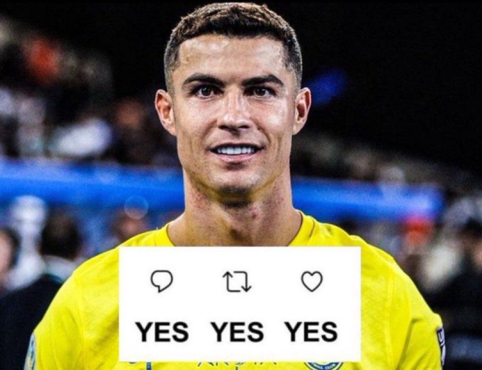 hugoknowsbaII's tweet photo. Is Cristiano Ronaldo the GOAT? https://t.co/65uUJRcuwm