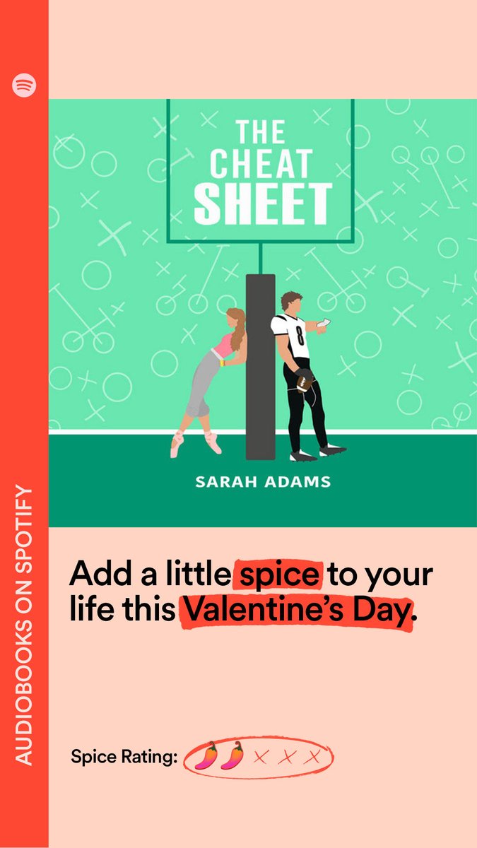 Looking to add a little 🌶️🌶️🌶️ to your TBR this Valentine's Day?

Check out these extra-spicy listens featured in @spotify's #spicyaudiobooks list. 😍🎧