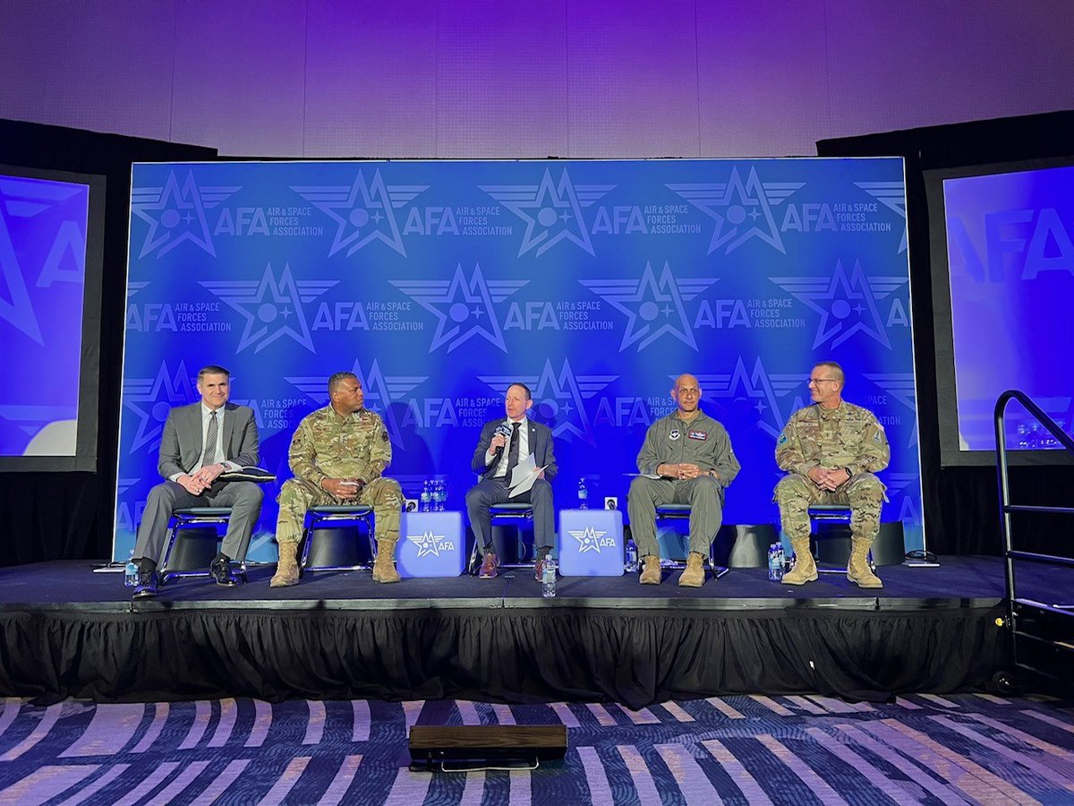 #AFAColorado is wrapping up, but glad for the opportunity to talk with our teams out in the field & hear about their experiences & achievements. Fired up & ready to get back to work recruiting, training and educating, developing the Airmen we need for Great Power Competition.