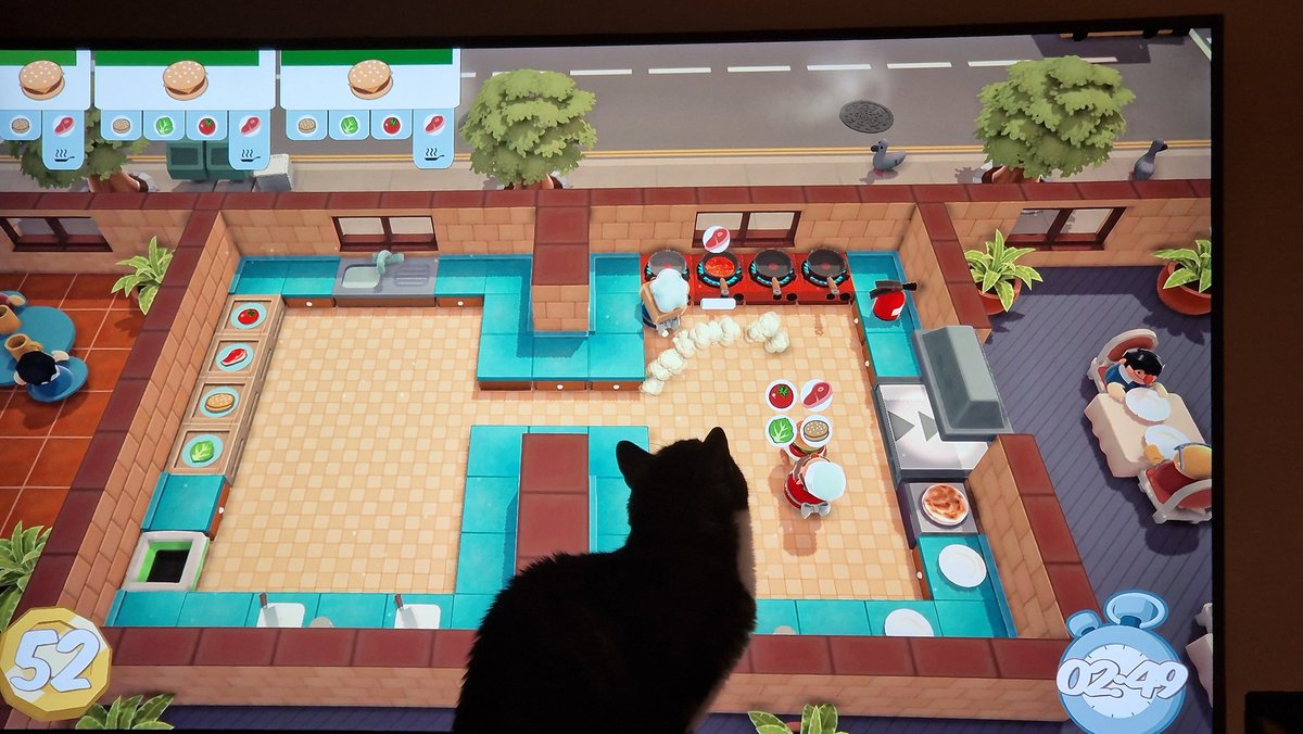 Not sure about this new sous chef...