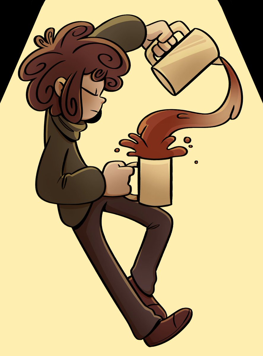 Saberaa_art's tweet image. Um fazedor de café tá fazendo aniversário hoje, cês acreditam? @_Coffee_Ed_