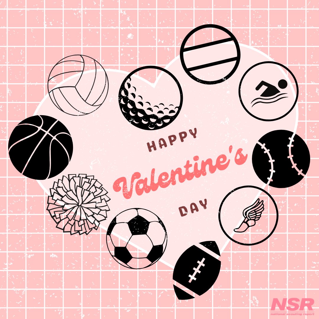 Sending all the love to the student-athletes all around the world, Happy Valentine's Day! ❤️⭐️ #ValentinesDay2024