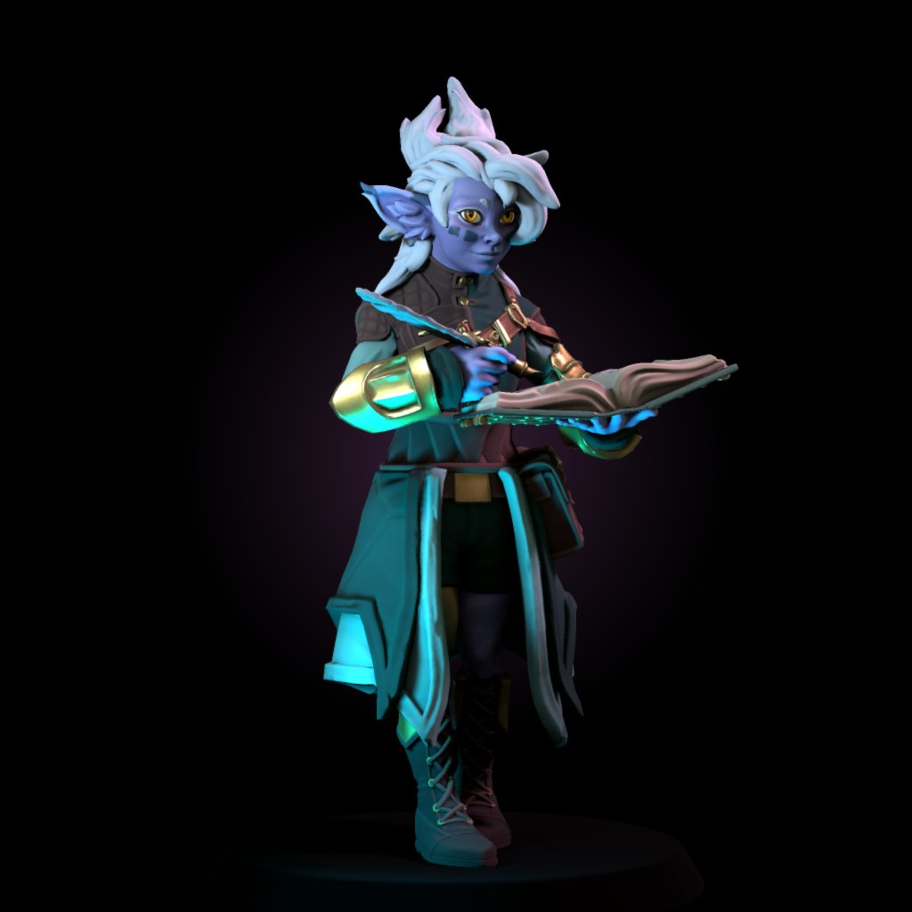 Ruby_LazyGoblin's tweet photo. I had to change a lot sadly, but I tried my best to make @reeznialbion! I love the design so much, maybe one day I get to make a more accurate version!
Check out #LazyForge for more!
This was made with #HeroForge! https://t.co/VrWdlrwojI