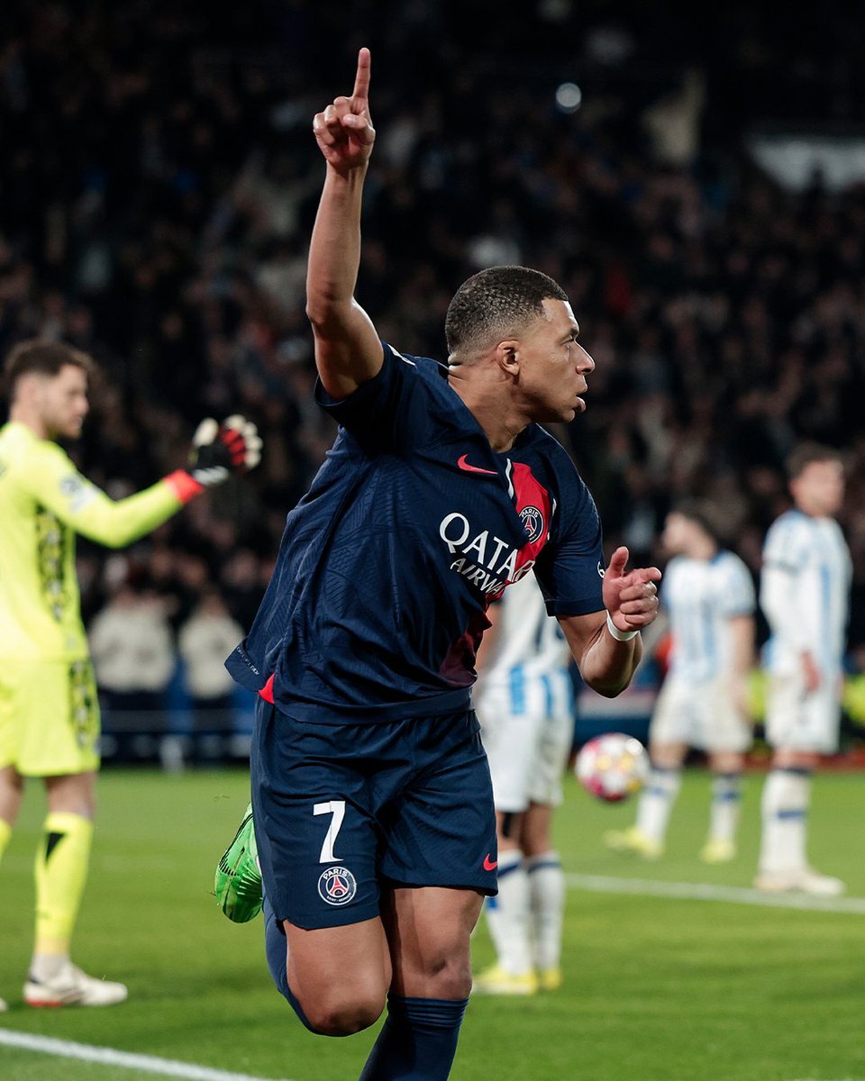 BREAKING: Kylian Mbappé is Man of the Match vs. Real Sociedad. 🇫🇷✨👏 #UCL #PSGRSO