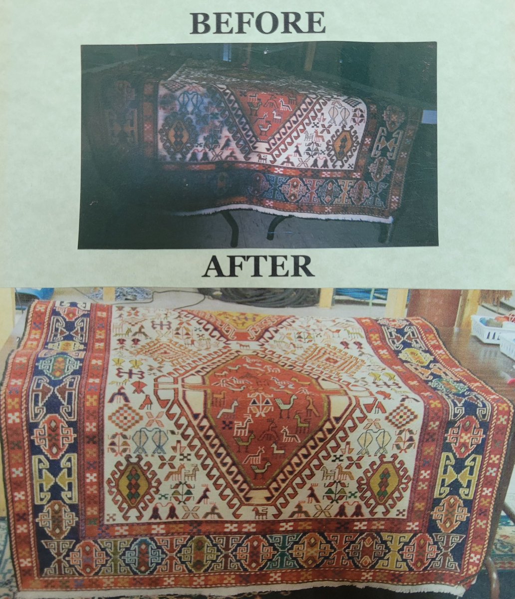FrederickCounty's tweet photo. Oriental Rug Masters offers color correction!! Check out this before and after photo @OrientalRugMast
☎️ 301-831-3594 or go to https://t.co/C3pZ0glAy5
Own a local business? Join https://t.co/mEdznV2M9Y - #shoplocal #frederickbusiness #rug #repair #rugmasters #repairs https://t.co/b8Wmc2znd3