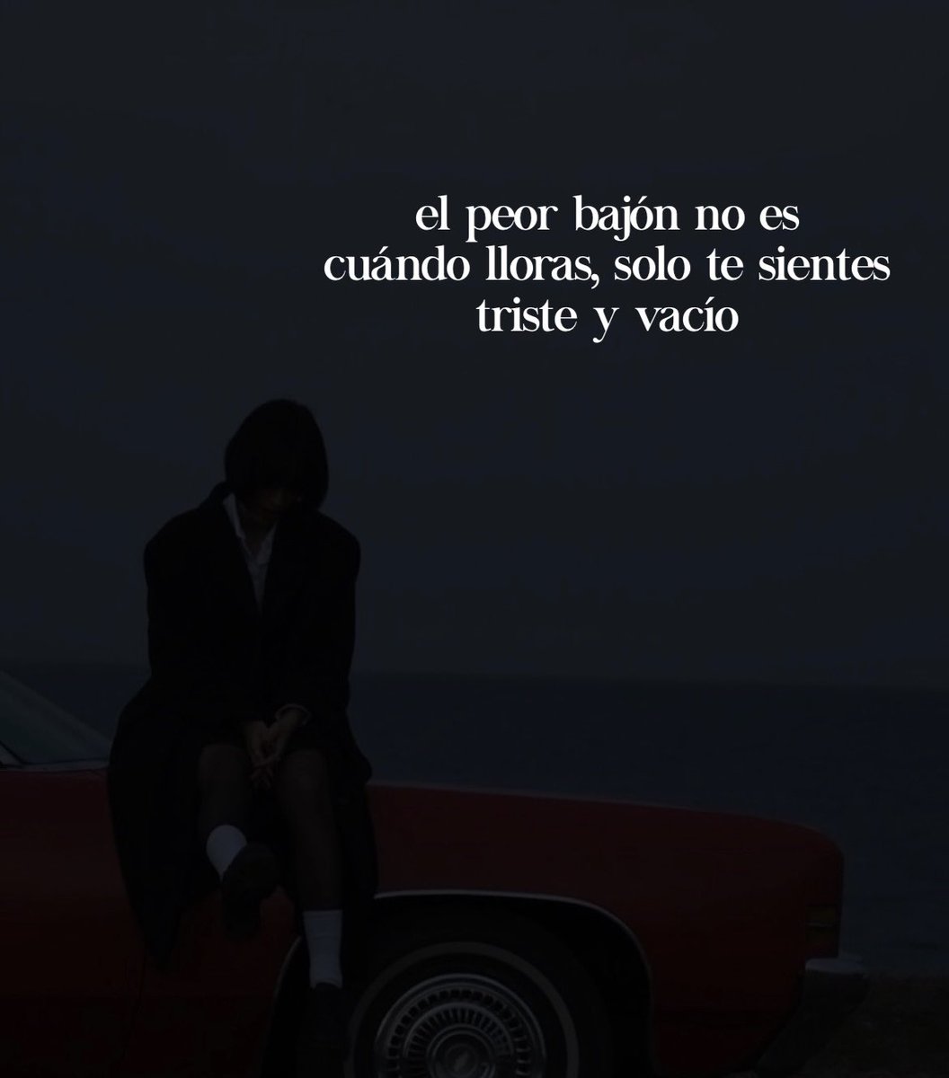 marcusyul's tweet photo. solo te sientes triste y vacío. https://t.co/t5KNfh31gC