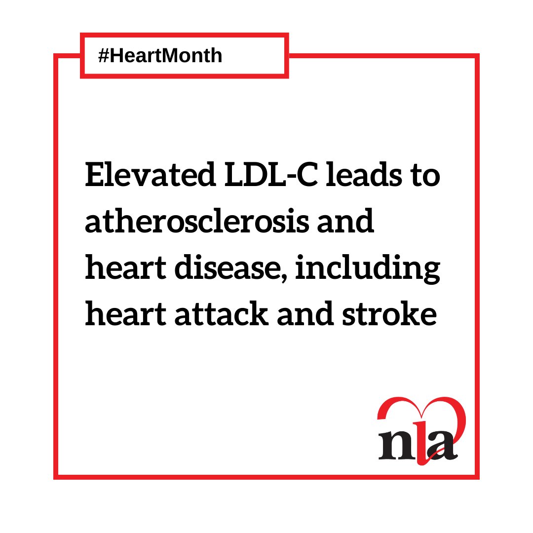 Protect your heart ❤️ Elevated LDL-C doesn't just raise numbers; it raises risks for atherosclerosis, heart disease, heart attacks, and strokes. Take action for a healthier tomorrow for our patients! #HeartHealth #KnowYourNumbers"
 #HeartMonth #LipidSpecialist #LearnYourLipids