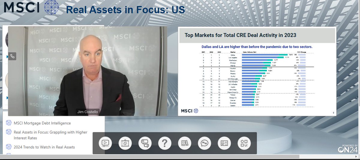 Real Assets in Focus: US market

What interesting info brought by the MSCI Real Estate Research team of experts: Jim Costello, Bryan Reid, and Michael Savino. 

#MSCI @MSCI_Inc
#RealEstate #RealEstateManagement #CorporateRealEstate #AssetManagement #RealEstateTrends #RealAssets