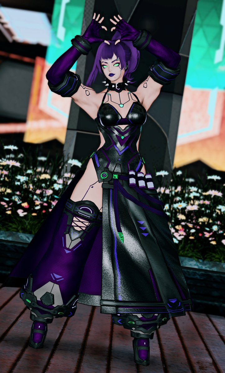 AmethystNgs's tweet photo. Happy Valentine's Day! 💜💚

#PSO2NGS | #PSO2NGS_SS | #PSO2GLOBAL | #RappyMail | #メンテの日じゃないけどssを貼る https://t.co/XgE2CHCaYU