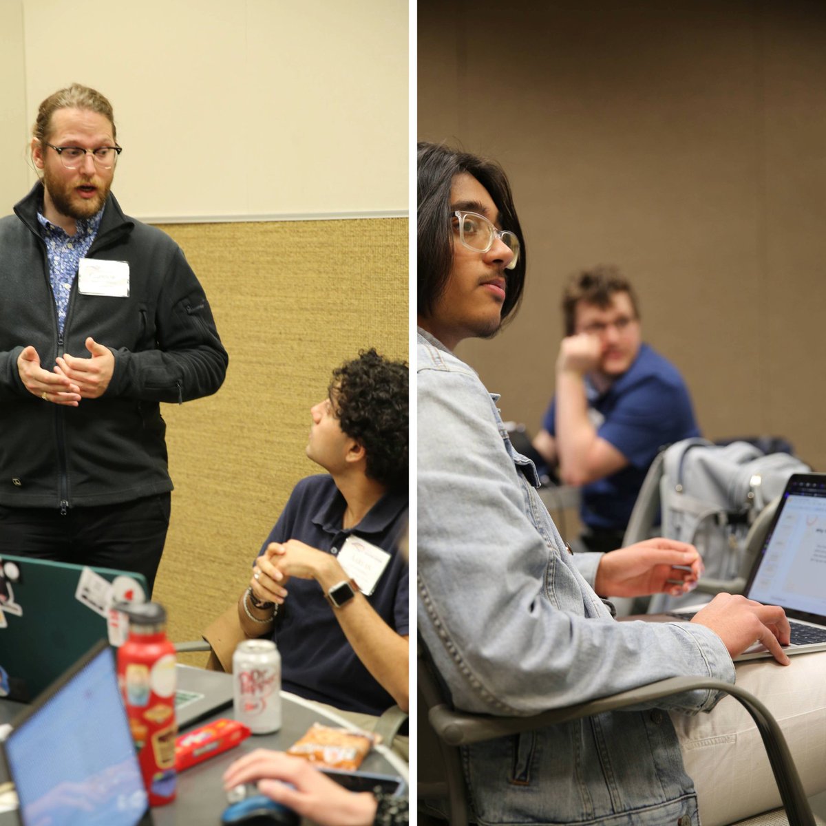 NCDIT's tweet photo. The 3rd #NC Education Datathon, hosted by the Office of @NC_Governor, @Hunt_Institute & NCDIT paired 19 teams of #NC students with volunteer mentors to use data to address social and economic problems. @CaryAcademy won the Best Overall award. Read more: https://t.co/exaOEVvukB https://t.co/9EP0NFqLyW