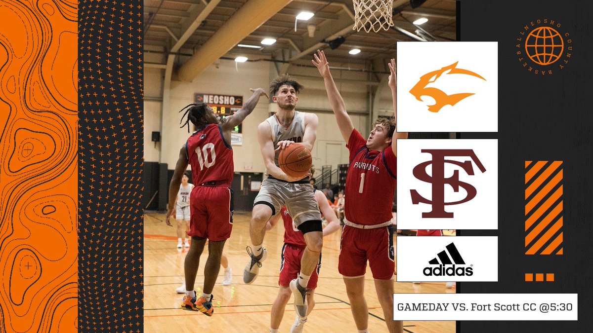 ITS GAMEDAY! Your Panthers take on Fort Scott in a home contest! Tip-off is set for 5:30PM TAP THE LINK TO STREAM: team1sports.com/neosho/