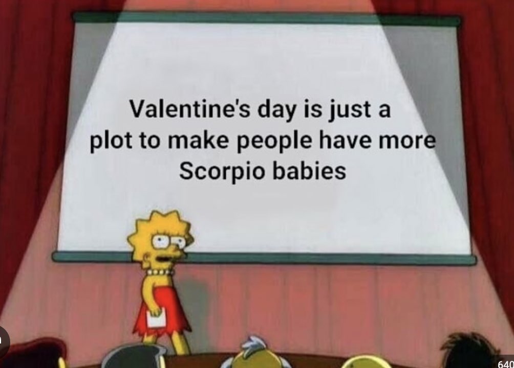 happy Scorpio baby making day 😘