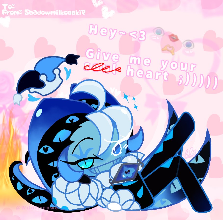 CRKingdomEN's tweet photo. Which Cookie is YOUR Valentine this year? 💖

Congratulations to the winners of our Saint Valencringe Fanart Contest! 

#JellyWormy: thelasthannahs on IG
#ShadowMilkCookie: @WildfireOwO
#DarkEnchantressCookie: _leviroyale on IG
#PureVanillaCookie: @CelestialStari

#CookieRun #CookieRunKingdom #ValentinesDay