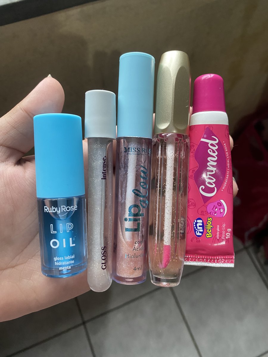 nós mulheres obcecadas por gloss