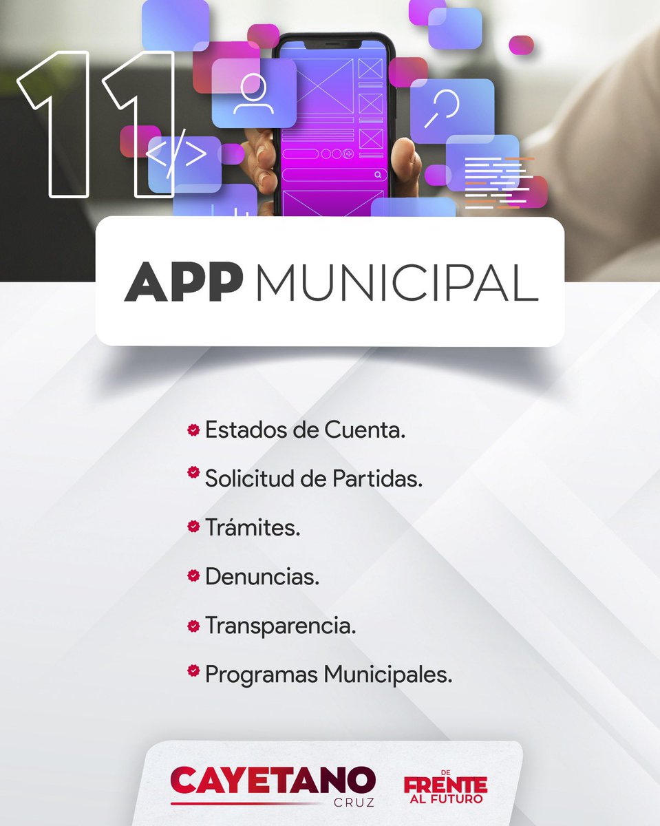 CayetanoCruz_'s tweet photo. Nuestro Plan de Gobierno Municipal es integral y recoge el anhelo de todos los sectores de la población de #SanSalvadorEste 

¡Vamos por la Victoria!

#VotaCayetanoCruz #DeFrenteAlFuturo https://t.co/FlckLe7f1j