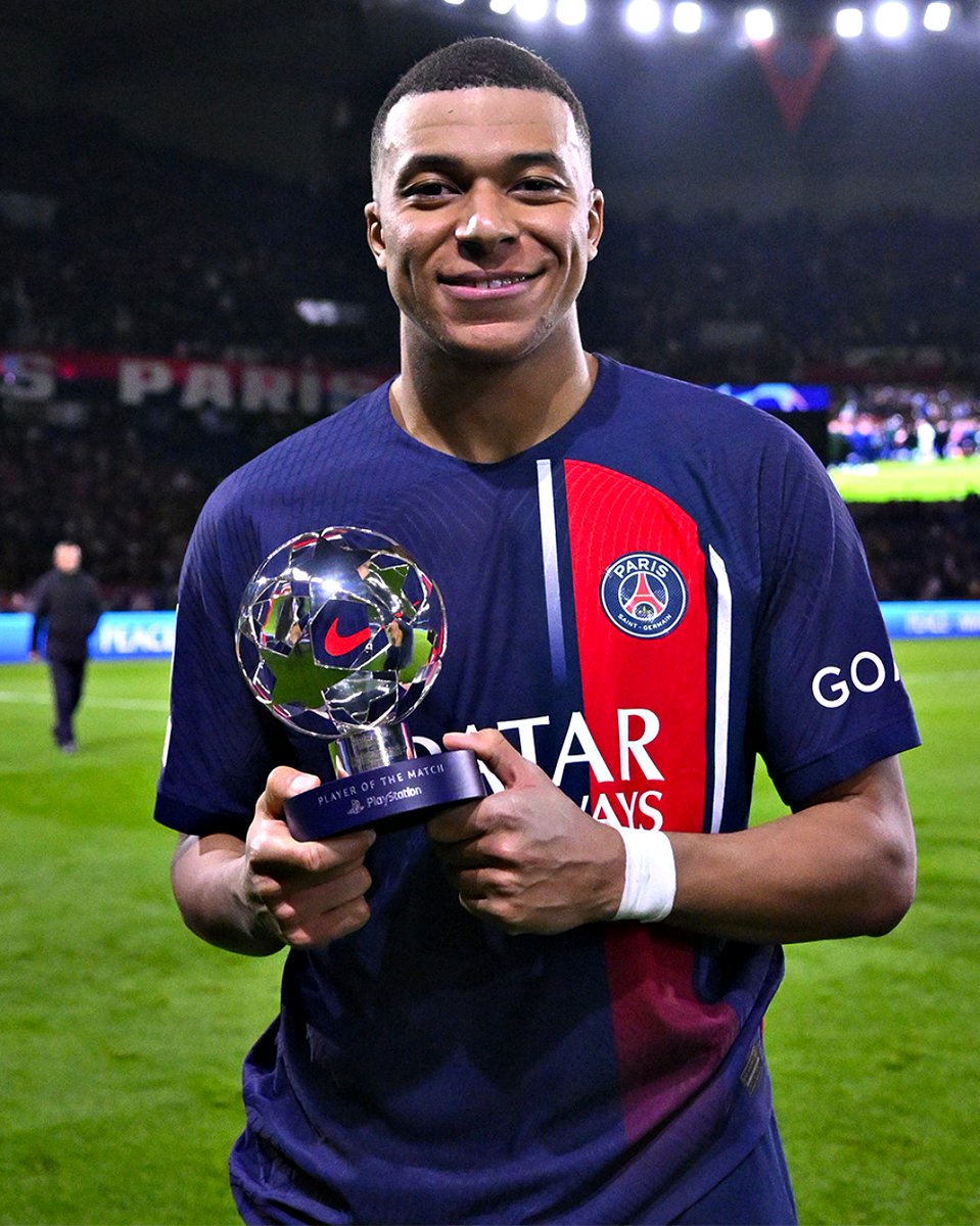 Mbappé na Champions League: 44 golos e 26 assistências em 68 jogos. Números absurdos 🌟