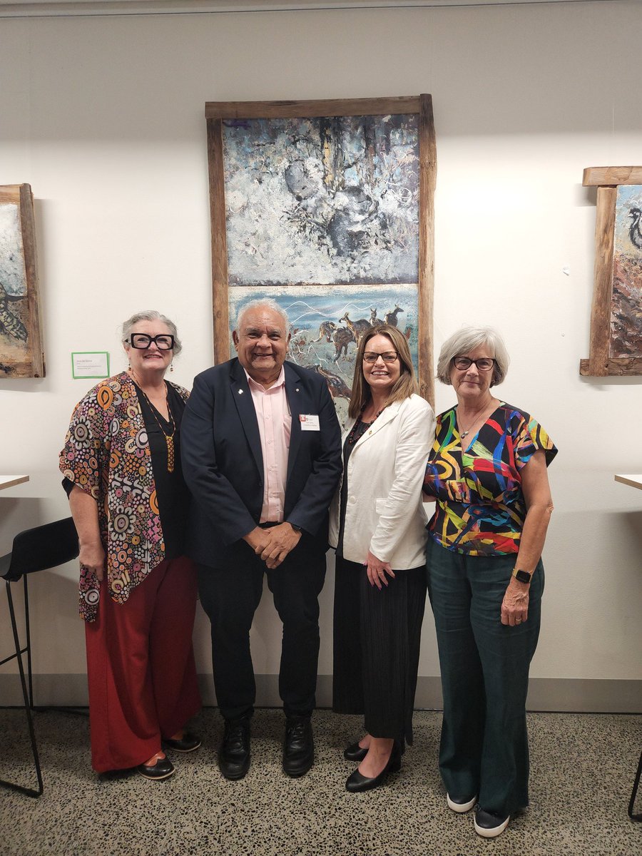 SMcDonaldAPD's tweet image. We are privileged to start day 2 of #foodgovernance2024 with Uncle Tom Calma AO in conversation with Assoc. Prof. Michelle Dickson.