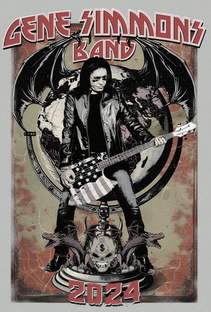 Our GENE SIMMONS BAND is headlining SummerFest in São Paolo, and doing outdoor festivals in Europe July/August. Hope to see you there.
