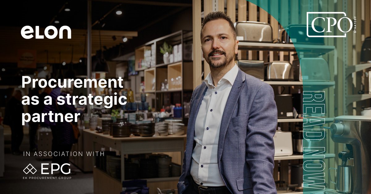 Onur Dogay, CPO at Elon Group, reflects on a year of procurement evolution with the help of an instrumental partnership with Ek Procurement Group which enabled an expansion in local presence across China. 📖 Read now: bit.ly/3SGw6CC