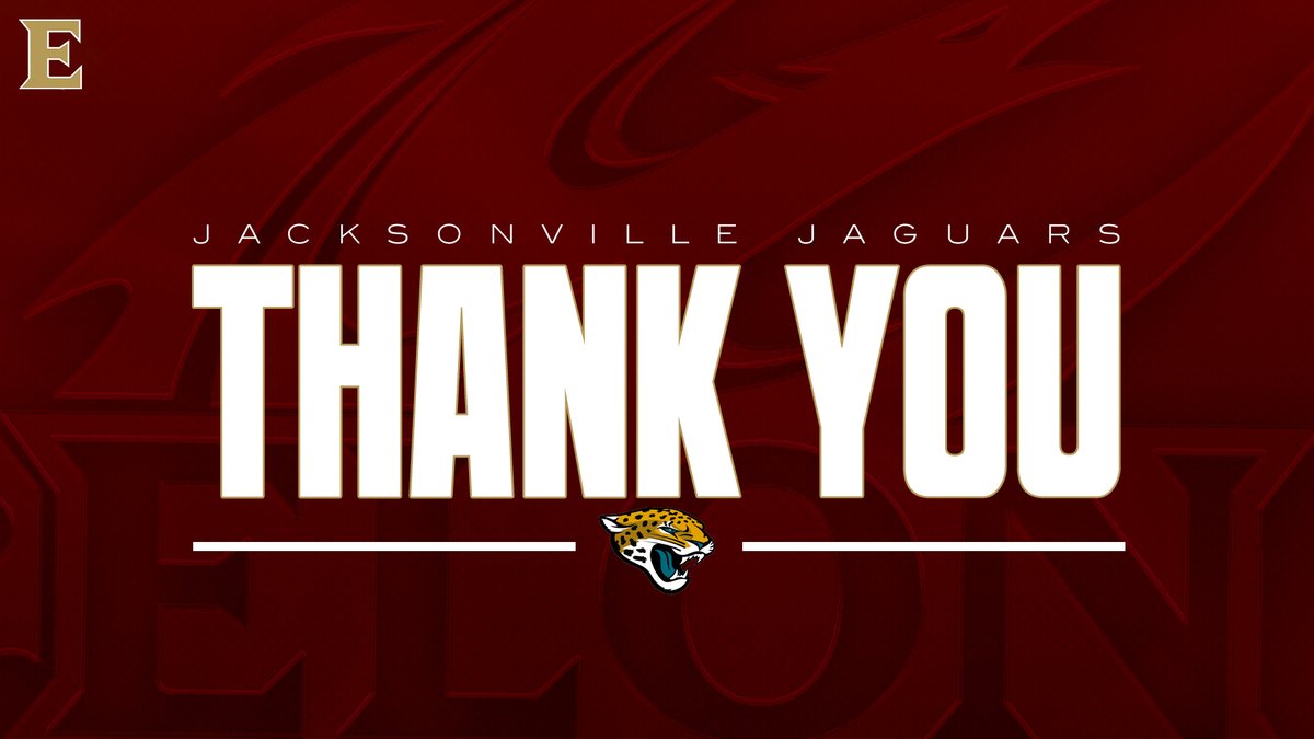 Special thanks to the @Jaguars for stopping by to scout our guys today! #AED | #NFLReady