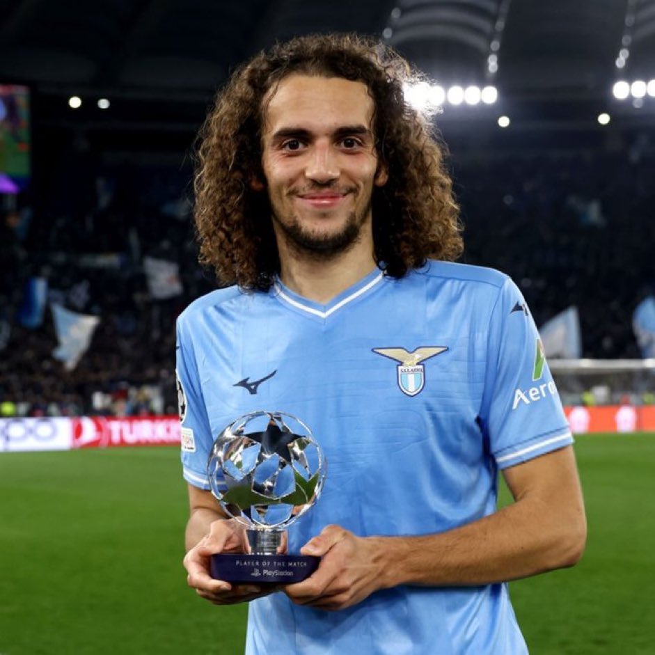 Be_OM13's tweet photo. Matteo Guendouzi 🇫🇷 a été élu homme du match en LDC face au Bayern Munich !

#TeamOM | #ExOM https://t.co/MpWJujOWuU