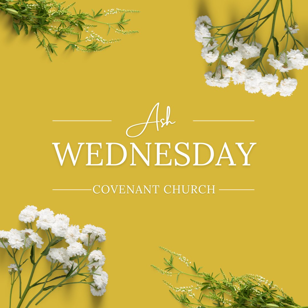 We invite you to join us in-person in our sanctuary or via live-stream for tonight's Ash Wednesday service. If you're joining online please use the following livestream link at 7:30PM: youtube.com/live/vvyciOyS4…