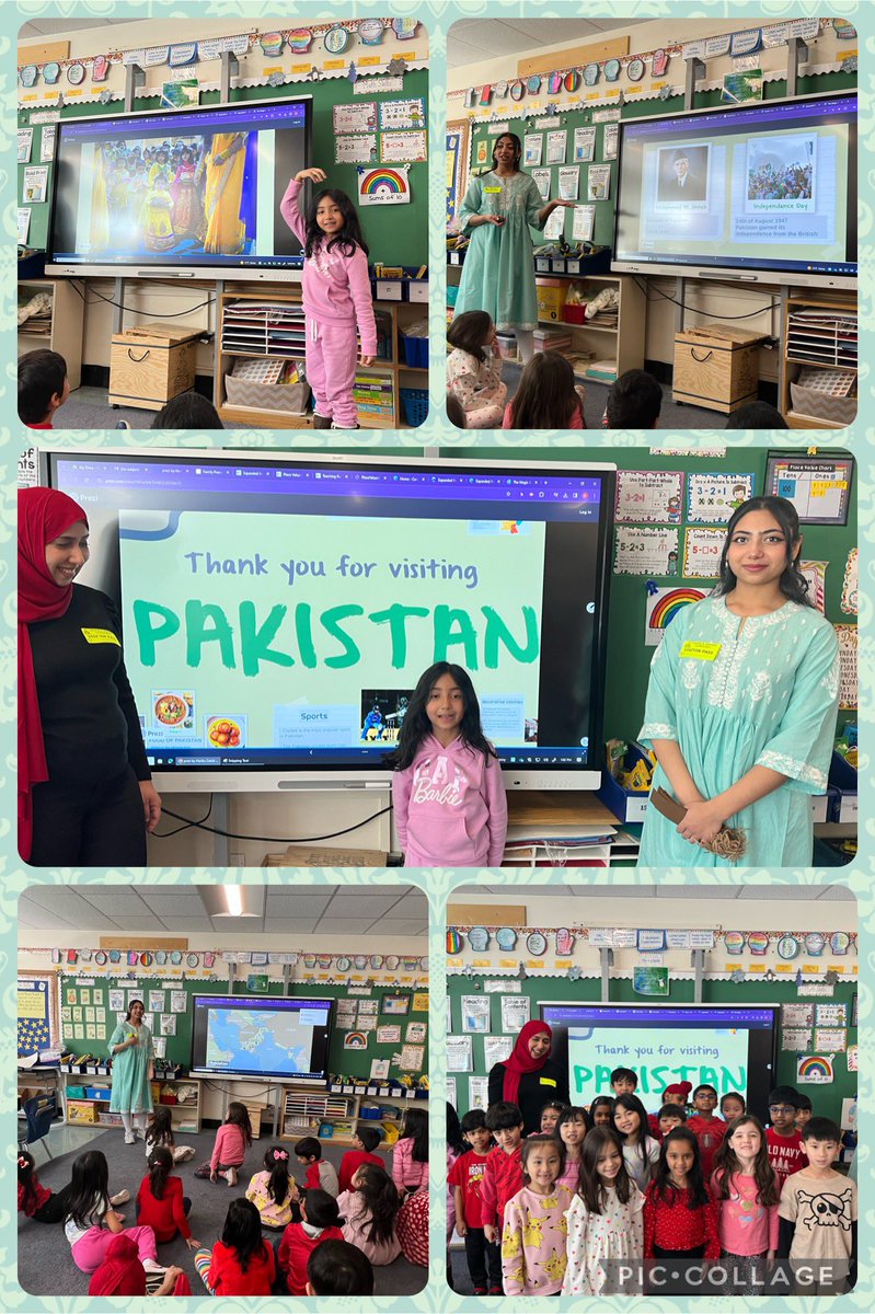Thank you to Sarah’s mom and sister for visiting our classroom today! We learned so much about Pakistan and your rich heritage. <a href="/A_RiveraNY/">Dr. Alejandro Rivera</a>