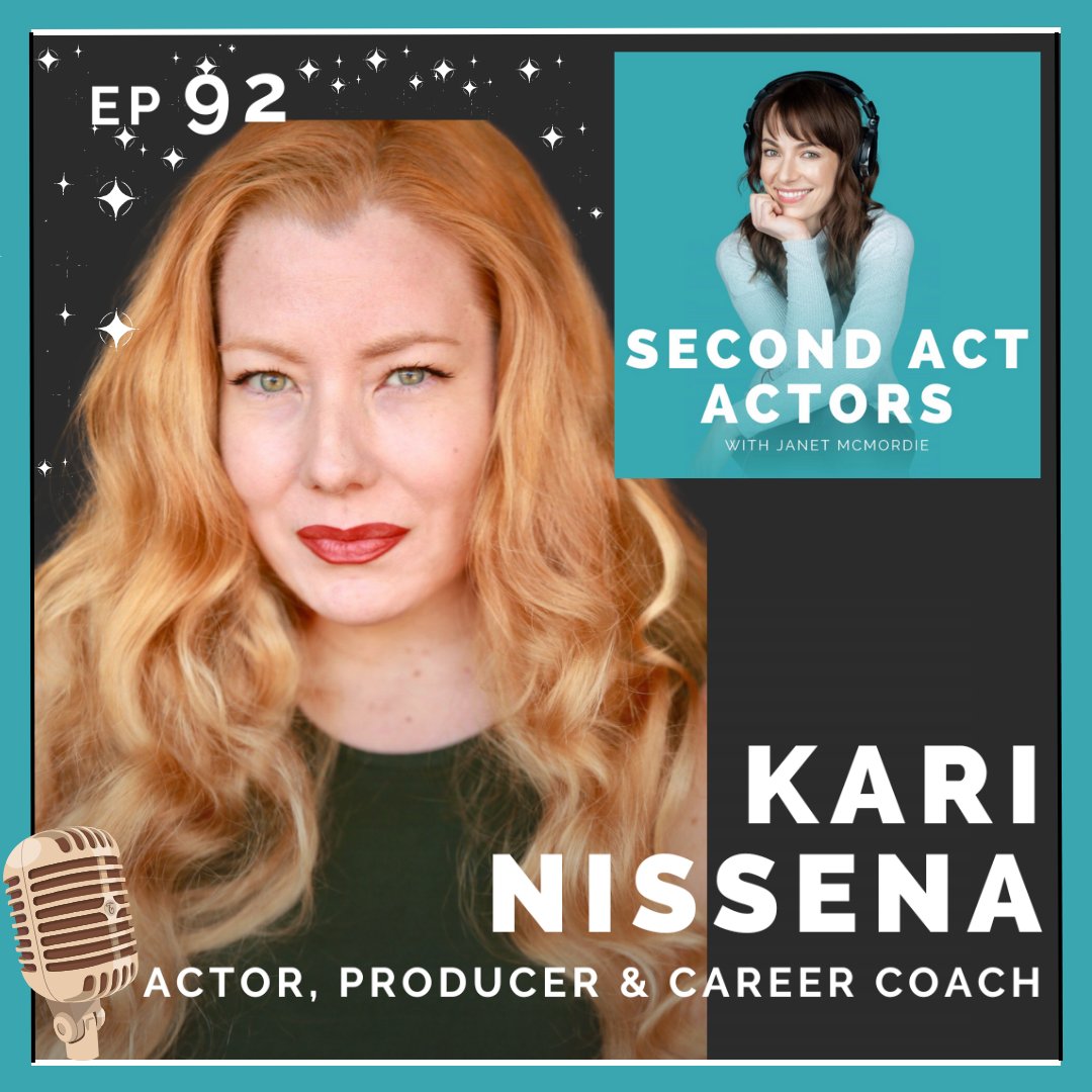 ActorWorldMag's tweet image. Second Act Actors Interviews Kari Nissena ~ youtube.com/watch?v=RWEx4_…  📷