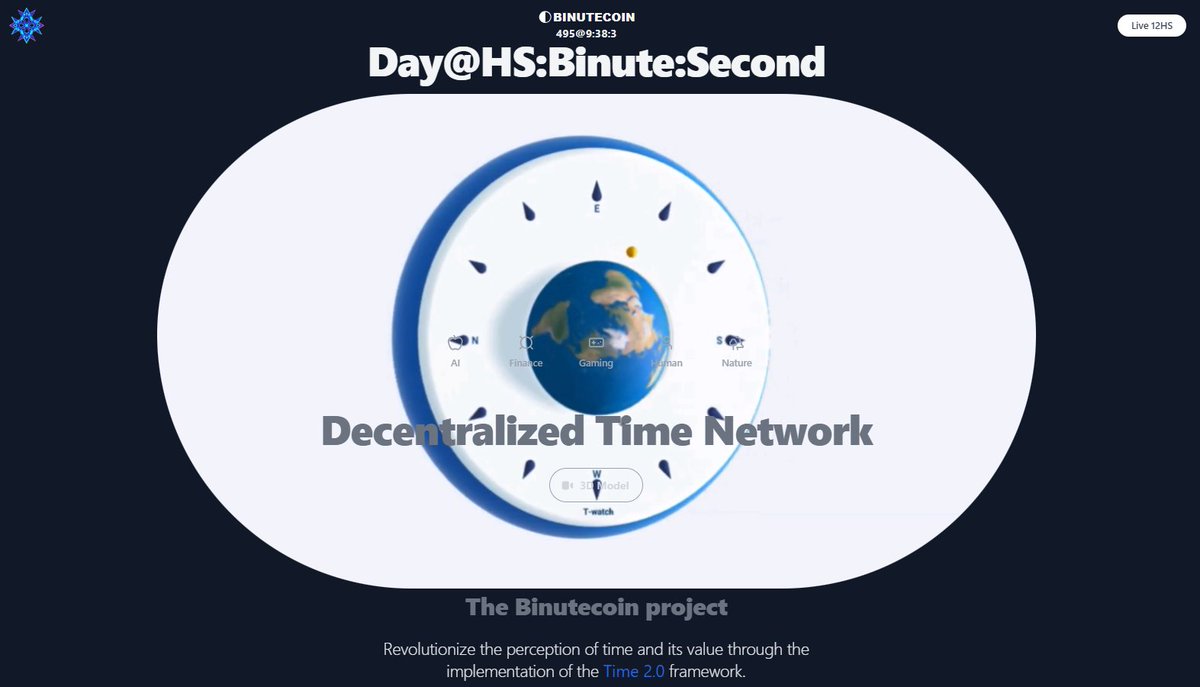 onebinute's tweet image. 💰 Our ICO is now active! 

⏳ Don&apos;t miss out on the opportunity to join the future of decentralized time measurement with Binutecoin. 

🔗 Visit our website or the Dappbuilder page to participate in the token sale.

#ICO #Binutecoin #DecentralizedTime

dappbuilder.org/bsc/tokensale2…