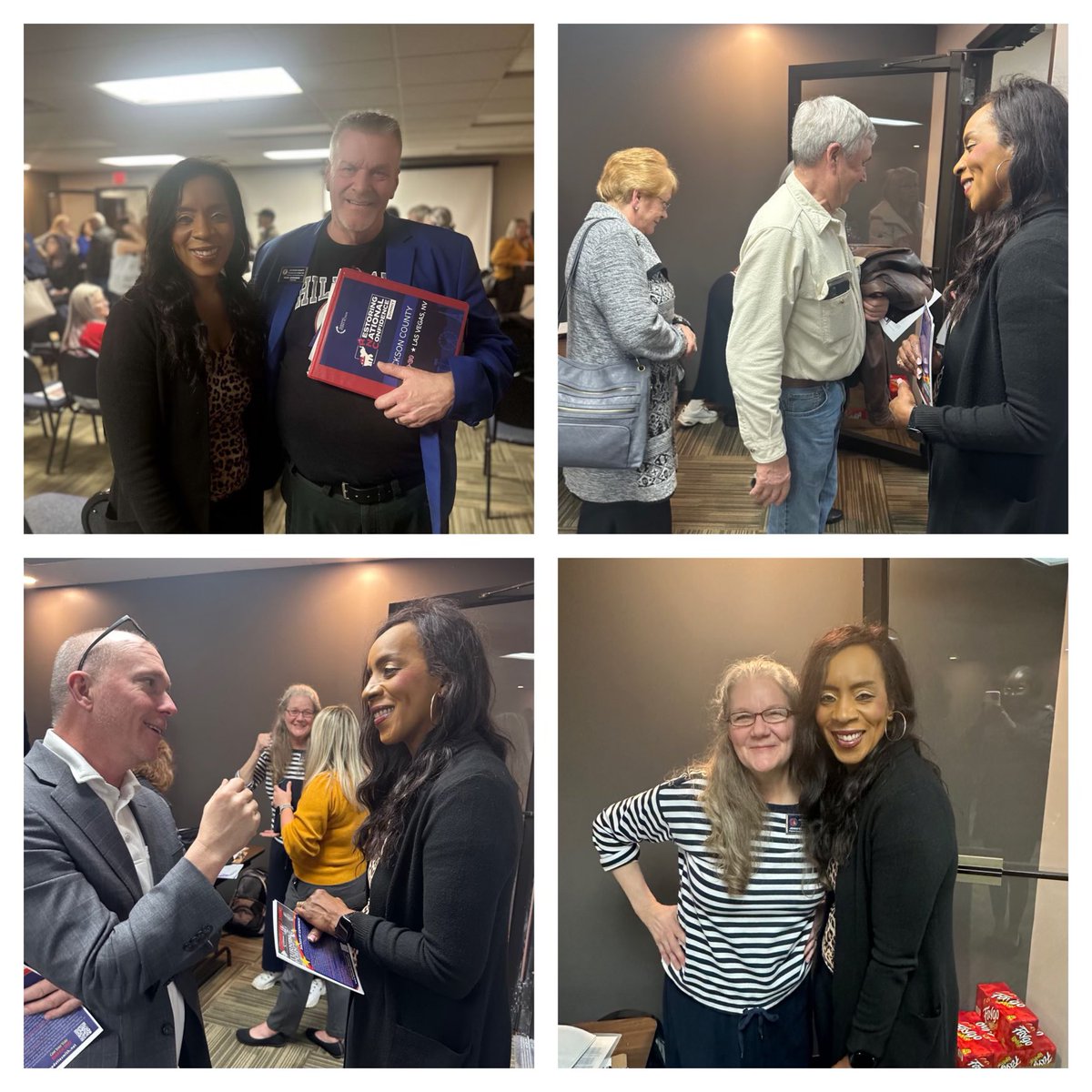 BernadettEllis's tweet photo. We had a great time in Jackson County!

Thank you Jackson County! 
Jackson County has many America First Delegates 🙏🇺🇸❤️

Please visit my website at https://t.co/sQTh3mWLYH to see more about my run to become your next Michigan National Committeewoman! https://t.co/lCKiQSagCA
