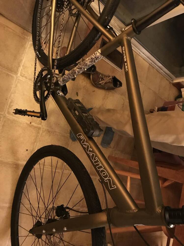 Project529VAN's tweet photo. Stolen from bike rack at 6133 University Blvd, UBC Van. Last seen on Feb 7th. Reported to police.  https://t.co/C4PF4sRXlW @University_RCMP @VancouverPD @Project529BC @KitsFairCPC @KOMCPC @TransitPolice https://t.co/ei4mFpTHsh