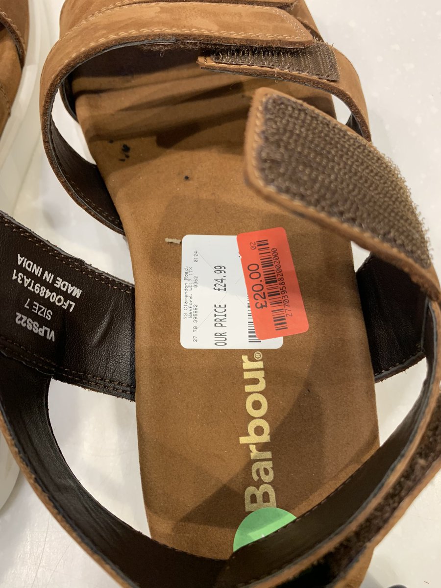 When is a bargain not a bargain? When it’s on the <a href="/TKMaxx_UK/">TK Maxx</a> reduced shelf. These sandals originally £40 reduced to £25 and then to £20. When I tried to buy them I was told the pricing was “human error” and if I wouldn’t pay £40 they’d be withdrawn from sale. Is this even legal?