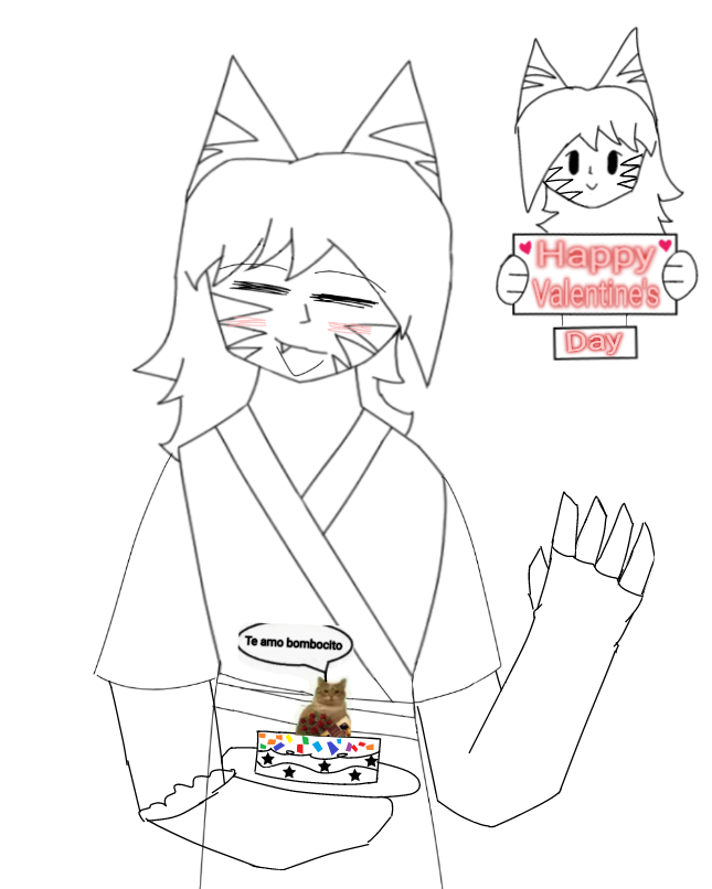 Valery_346's tweet photo. Feliz día del amor y de la amistad a todos 💫🎉
de paso hice un pequeño fanart sin pintar de este men 🐅👘🇰🇷
♡♡=========☆=========♡♡
#mascotverse #doodle #chaormi https://t.co/ga1BjRhqsz