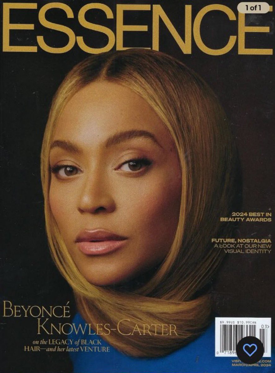 Beyoncé for @Essence Magazine — April 2024