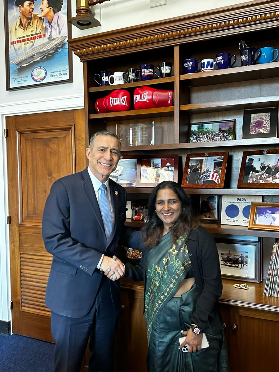 India in USA tweet media