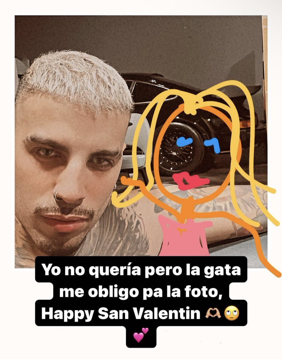 itscarlosivan's tweet photo. Rauw Alejandro sube una foto con su nueva gata en San Valentin https://t.co/PiHBdd6D4q