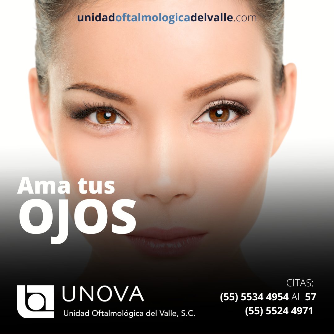 Cuidamos de tus ojos unidadoftalmologicadelvalle.com/contacto 📞 Citas: (55)5534 4954 al 57 y (55) 5524 4971 #UnidadOftalmológicadelValle #UnovaMX #Unova #OftalmologodelValle #Oftalmologia #Optometria #conoceladiabetes #ViviendoConDiabetes #SoyOftalmologoCertificado #LoveYourEyes