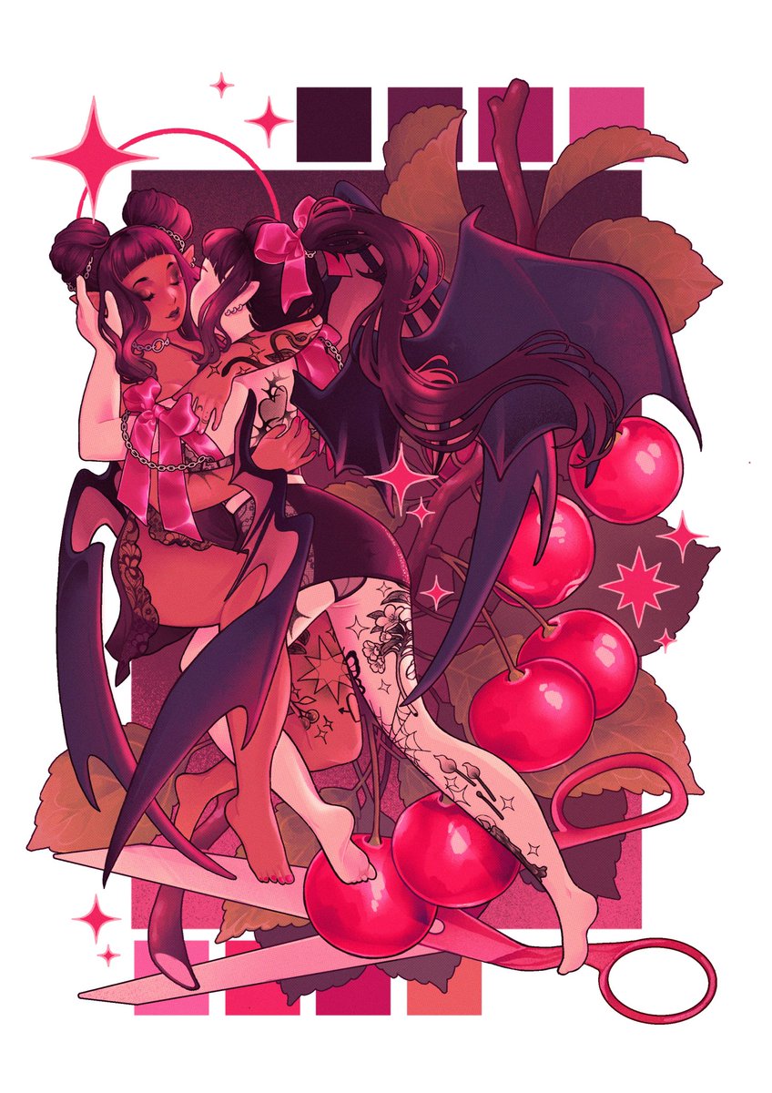 Lanajay_art's tweet photo. Happy valentines !! Please look at my sexy couples from a while ago hehe https://t.co/rsjPa34wRl