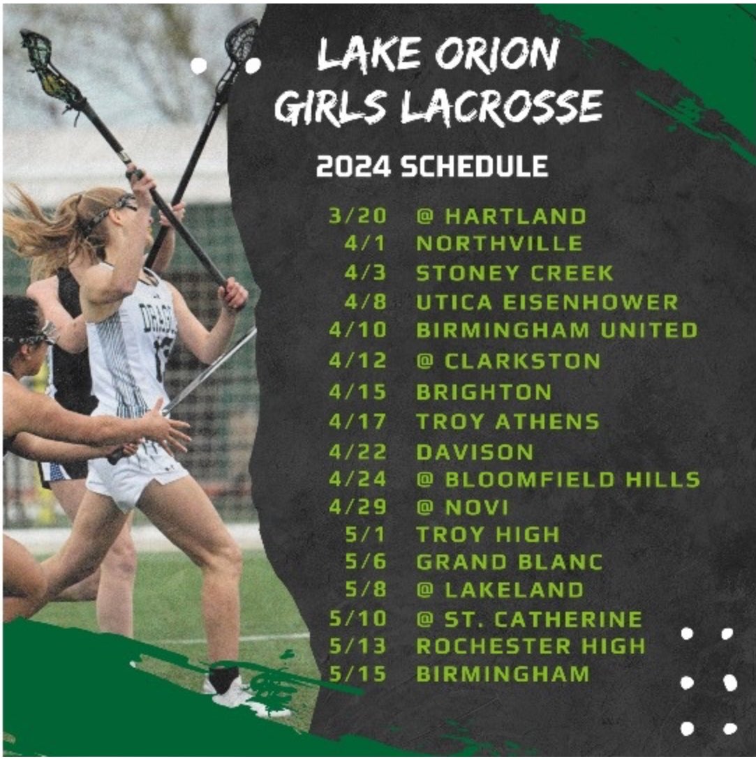 Lake Orion Lacrosse GLAX tweet media