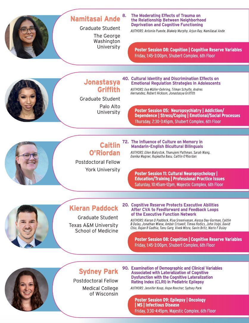 INSneuro's tweet photo. Congratulations to our #INS2024inNYC @INS_SLC Award Winners! 🏆 https://t.co/Zc4rPFFY2a