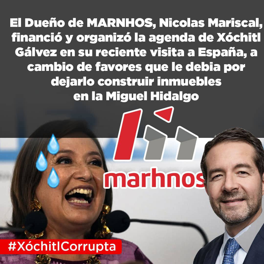 JorgeRoman_20's tweet photo. La elección de Marhnos para la Mañaneta de #XóchitlCorrupta deja ciertas dudas sobre sus vínculos empresariales https://t.co/rAKnT0KAWs