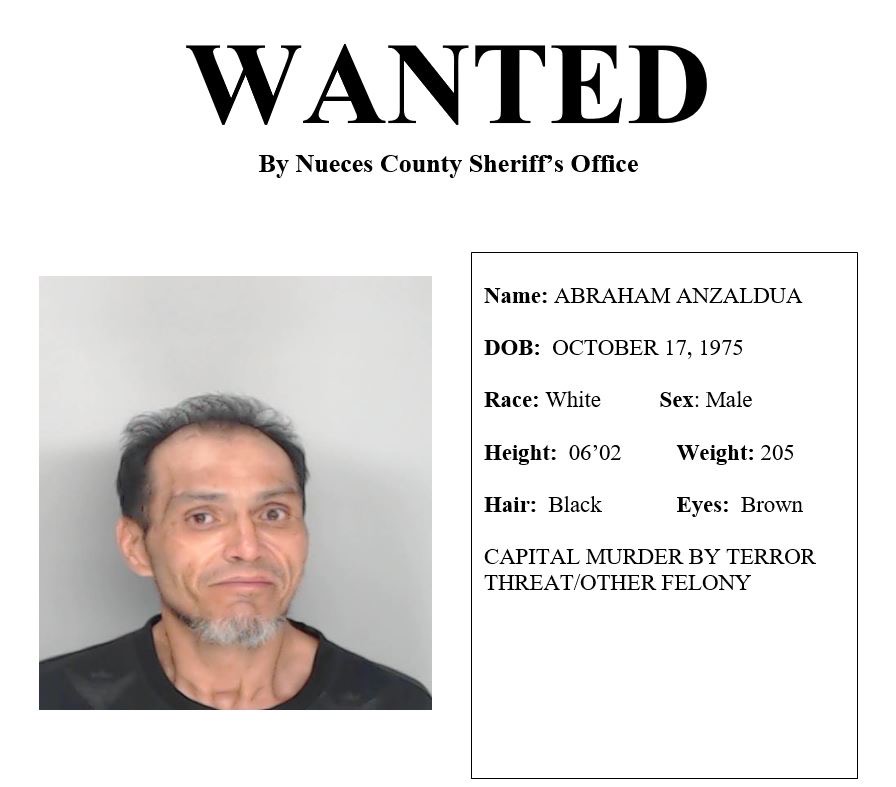 Wanted For Capital Murder by the Nueces County Sheriff’s Office ocv.im/u0jhGES