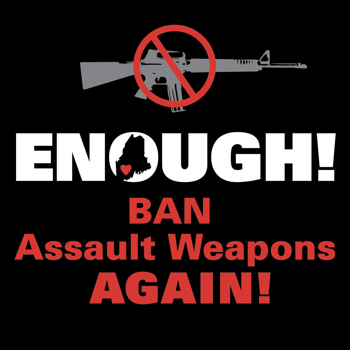 #Enough #BanAssaultWeaponsAgain #MomsDemand #mepolitics