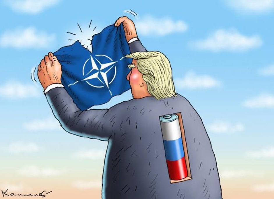 chunterkap's tweet photo. #TRE45ON always does as #Putin wants.

“With #ComradTrump, all roads lead to #Russia.” -@SpeakerPelosi https://t.co/7yYYKxHnHV