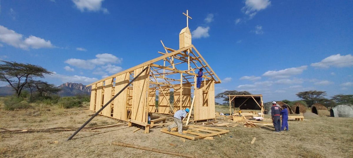 _TheGermanKing's tweet photo. The German King series is on its way! Crafting a quality tv series is like building a village, and we’re doing both. Check out some of the work we’ve done for the set. #GermanKingSeries #Africa #RealStory #DocuDrama #TGK #TVseries https://t.co/APc1gcGjcg