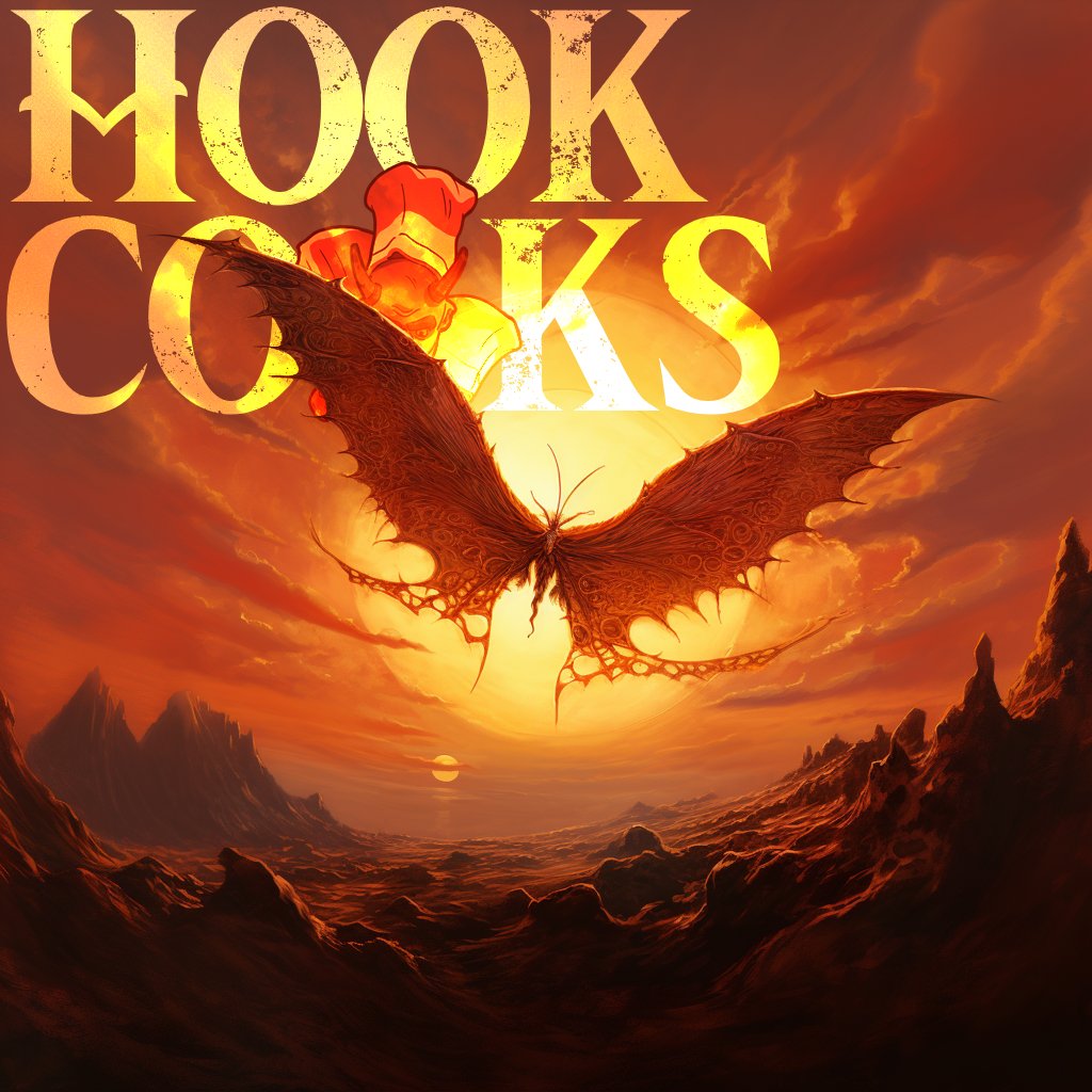 hook_cooks's tweet photo. MOTHDUST: Per Aspera Ad Solaris - Through Adversity To The Sun

Join us in the Kitchen of Creativity this week as we envision a world not unlike our own, where moths chase lights, and astronauts chase Tang*.

Thank you to our listener Toastbot9000 for their prompt! https://t.co/kEMxHvjaPy