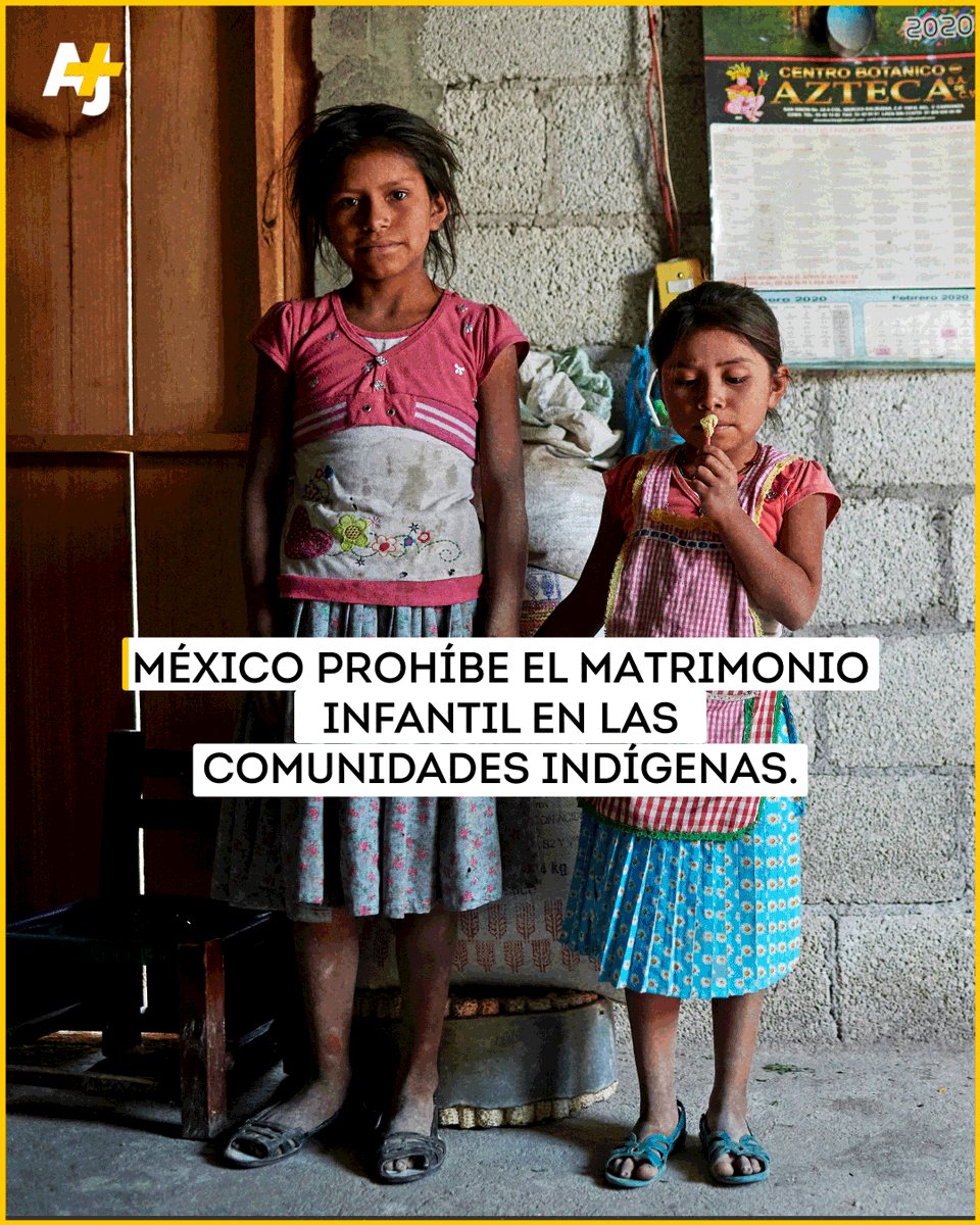 ajplusespanol's tweet photo. Se prohibió el matrimonio infantil en México por usos y costumbres. https://t.co/xVGpDqq3o5